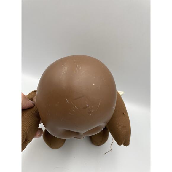 Cabbage Patch Kids Baby Vintage 1978 1982 Black African American Bald 14” - Picture 7 of 13